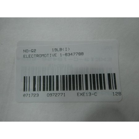 Electromotive FLEX COUPLING ASSEMBLY OTHER POWER TRANSMISSION PARTS AND ACCESSORY 1-8347788